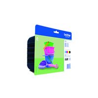 Pack de Cartucho de tintas 4 colores (CMYK) Brother LC-221VALBP