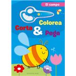 Colorea Corta Y Pega-En El Campo