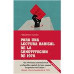 Para Una Lectura Radical De La Constitución De 1978