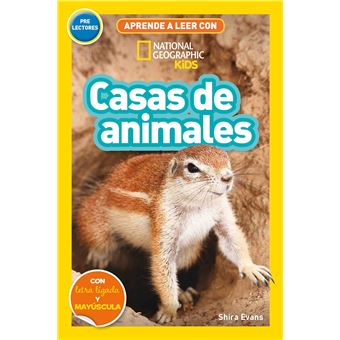 Casas de animales-aprende a leer con national geographic pre
