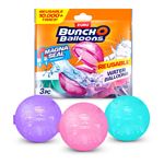 Pack 3 globos de agua reutilizables bunch o ballons - varios modelos