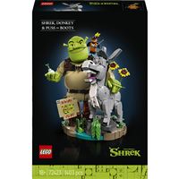 LEGO Shrek 72423 Shrek, Asno y Gato con Botas