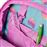 Mochila escolar Totto con ruedas renglones corazones multicolor_5