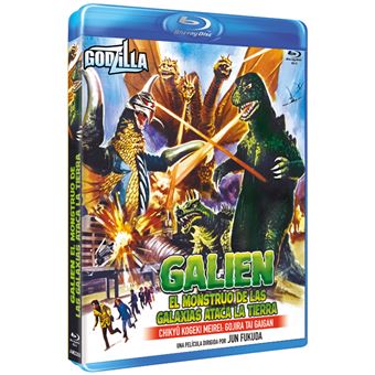 Galien, el monstruo de las galaxias ataca a la Tierra - Blu-ray