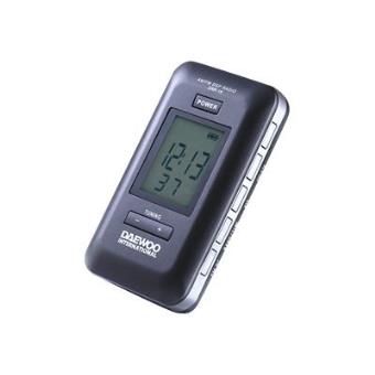 Radio Portátil Daewoo DRP18 Negro