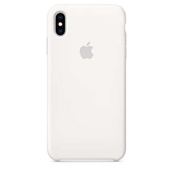 Funda Apple Silicone Case Blanco para iPhone Xs Max - Funda para teléfono  móvil