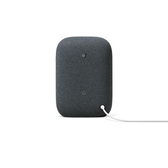 Google Nest Altavoz inteligente mini (Negro, Funcionamiento en red,  Longitud del cable: 1,5 m)