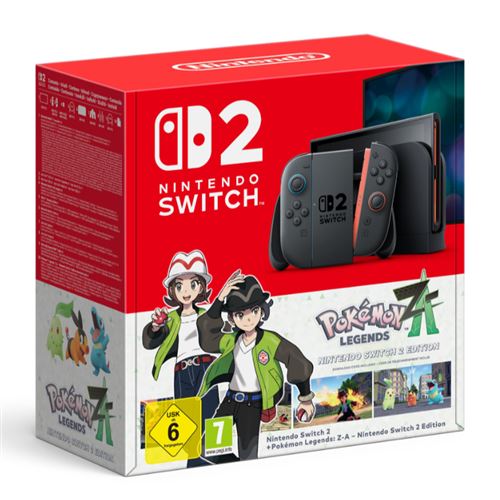 Consola Nintendo Switch 2 + Pokémon Legends: Z-a (descargable)