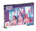 Puzzle super k-pop demon hunters 104pzs