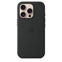 Funda de silicona con MagSafe Apple Negra para iPhone 16 Pro