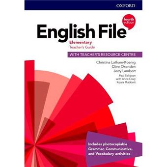 English File - Elementary - Teacher's Guide with Teacher's Resource Centre - 4th Edition - 1