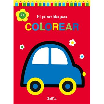 Mi primer bloc para colorear coche