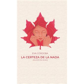 La certeza de la nada-mujer en rojo