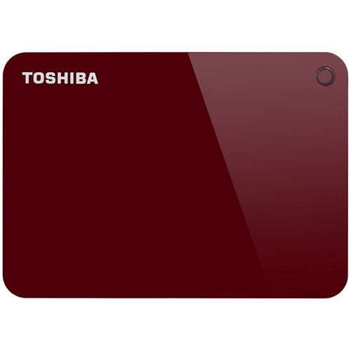 Disco Duro Toshiba canvio advance 2tb rojo usb 3.0 2.5 externo portable 2 color hdtc920ek3aa 3.1 25