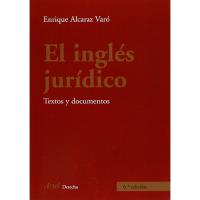 El inglés jurídico