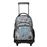 Mochila escolar Totto con ruedas renglones newspaper_0