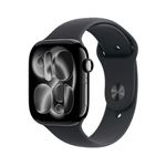 Apple Watch Series 11 GPS 42mm Caja Aluminio Negro azabache y Correa Deportiva Negro - Talla S/M
