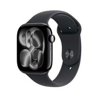 Apple Watch Series 11 GPS 42mm Caja Aluminio Negro azabache y Correa Deportiva Negro - Talla S/M