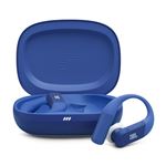Auriculares deportivos Bluetooth JBL Endurance Peak 4 True Wireless Azul y Blanco