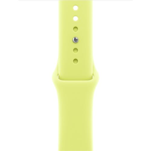 Correa Apple Deportiva Amarillo Neón Para Apple Watch 40mm - Talla S/m