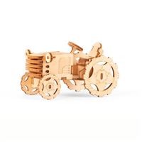 Puzle Kikkerland 3D tractor madera