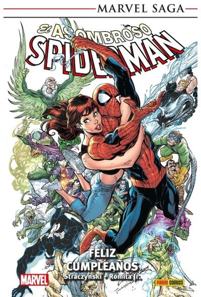 Panini Hombre Marvel Saga. Tpb El Asombroso Spiderman 4. Feliz Cumpleaños - John Romita Sr (Autor)