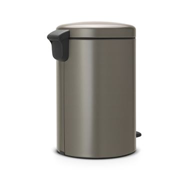 Cubo de basura Brabantia NewIcon Metallic Grey 20L