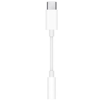 Adaptador Apple USB-C a jack 3,5 mm Blanco