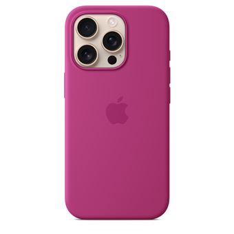 Funda de silicona con MagSafe Apple Fucsia para iPhone 16 Pro