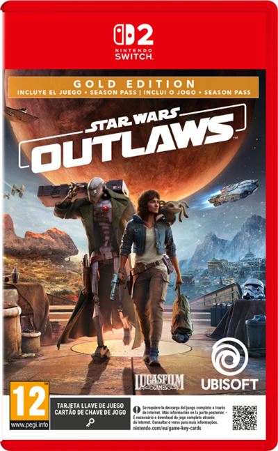 Star Wars Outlaws Gold Edition Nintendo Switch 2