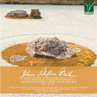 Johann Sebastian Bach: Sämtliche Klavierwerke VIII. Inventionen Und Sinfonien - CD