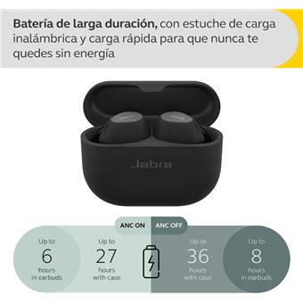 Auriculares Noise Cancelling Jabra Elite 10 True Wireless Negro