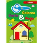 Colorea Corta Y Pega-En Casa