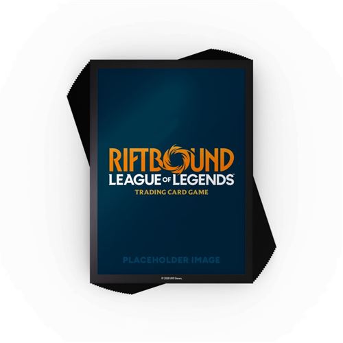Funda de cartas league of legends riftbound: radiance art sleeve 4