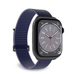 Correa deportiva Puro Nylon Azul marino para Apple Watch 42/44 mm