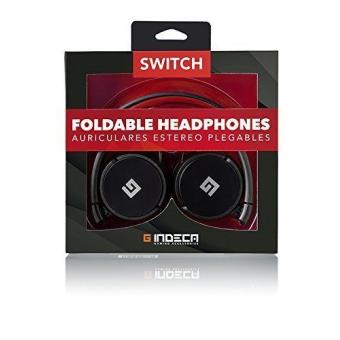 Indeca Auriculares Plegables Gaming Nintendo Switch
