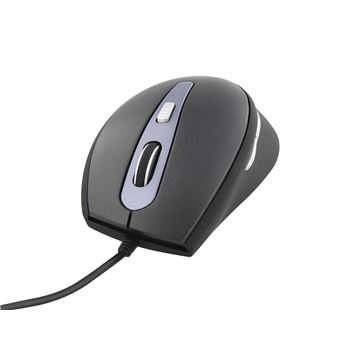 Ratón ergonómico con cable T'nB Office Negro