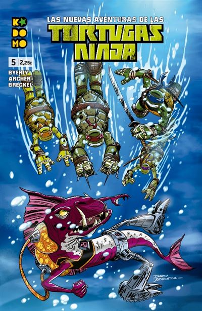 Ecc Las Nuevas Aventuras De Las Tortugas Ninja Núm. 5