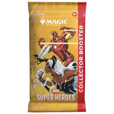 Magic the gathering marvel super heroes collector booster