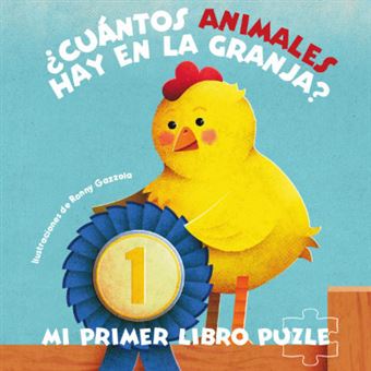 Mi primer libro puzle - ¿Cuántos animales hay en la granja? - 1