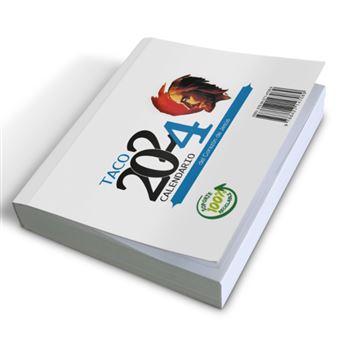 Taco calendario de mesa 2024 Sagrado Corazón sin soporte - 1