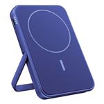 Powerbank inalámbrico magnético Fresh'n Rebel con soporte 5000mAh Azul