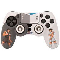 Pack Carcasa + Grips + Pegatina Captain Tsubasa PS4