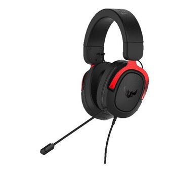 Headset gaming Asus TUF H3 Negro/Rojo
