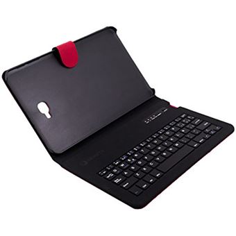 Funda SilverSanz Samsung para TAB A 10,1'' Rojo con teclado Bluetooth
