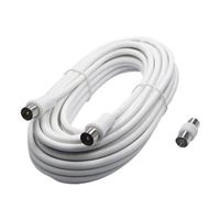 Cable de Antena Temium 10 m Blanco