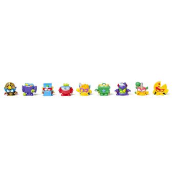 SUPERTHINGS KAZOOM Power Battle Pack De 10 Figuras | Incluye 1 Figura Sorpresa Y 1 Capitán Dorado, Colección De Héroes