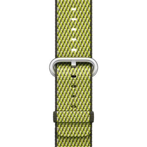 Correa Apple Watch Band Nailon trenzado cuadros Oliva oscuro (38 mm) Correa Apple Watch Band Nailon trenzado cuadros Oliva oscuro (38 mm)