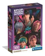 Puzzle clementoni k-pop demon hunters saja boys 500pzs