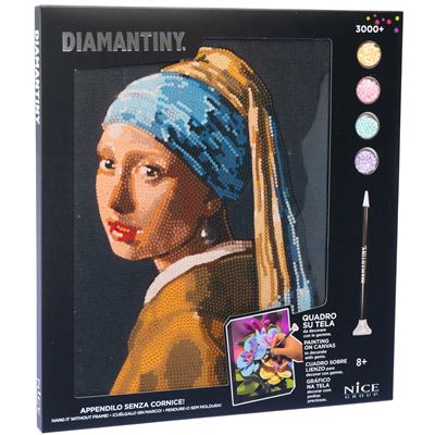 Diamantiny quadro la niña de las perlas